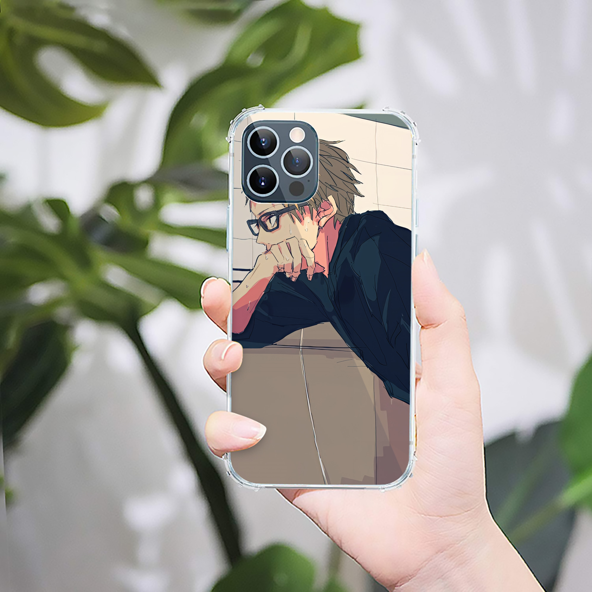 （画像用） ハイキュー!! Haikyu!! 【iPhone 12シリーズ対応】透明スマホケース（クリアソフトケース）